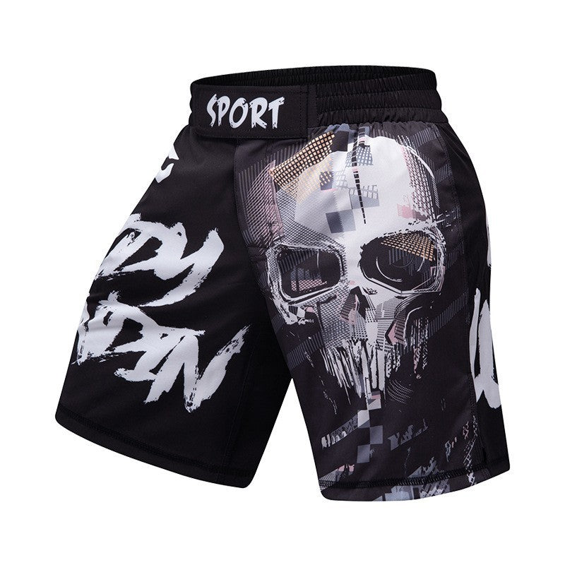 Men's Gym Jiu Jitsu Sanda Shorts null