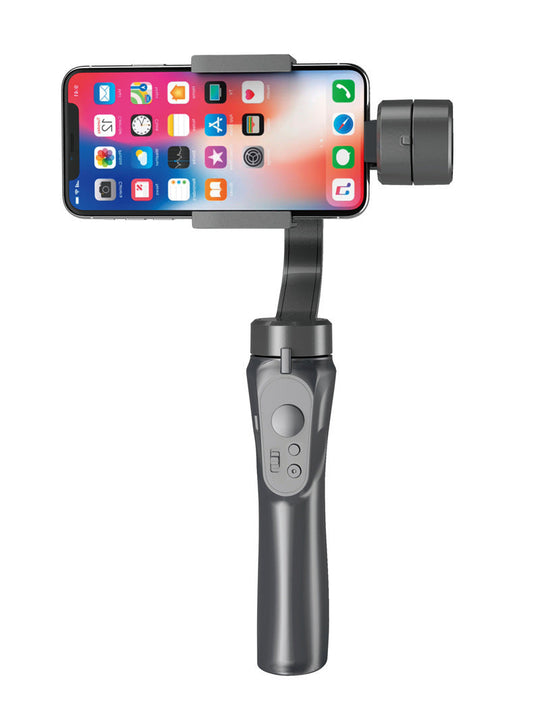 Compatible with Apple, Handheld Phone Gimbal Stabilizer 3-Axis PTZ Tripod Anti-Shake for Smartphone Vlog null