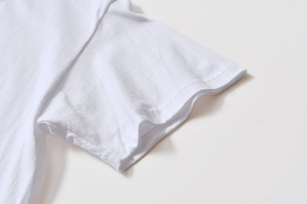 Cotton T-shirt Round Neck Overalls