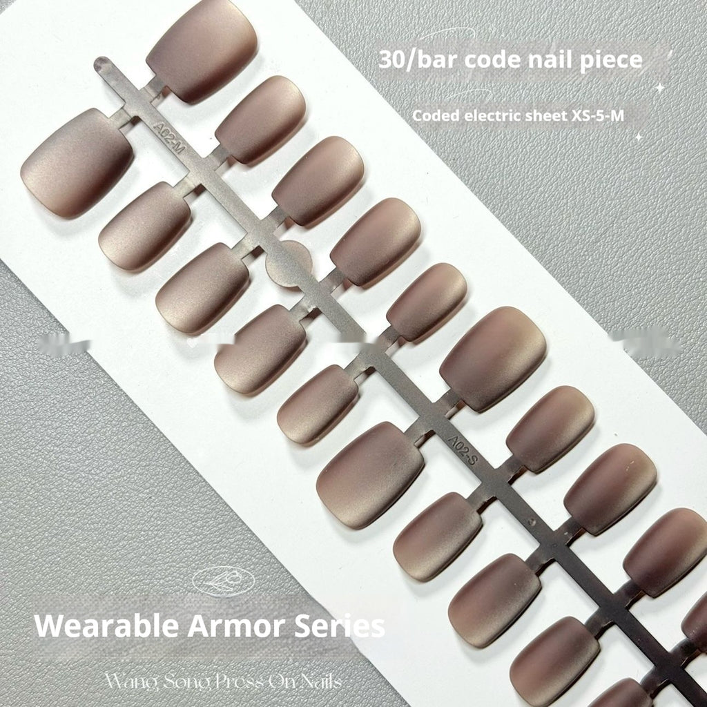 Frosted Cat's Eye 09 Coffee Diary Velvet Armor Wear Armor