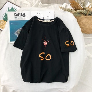 Men's Hong Kong Style Loose Casual Half Sleeves