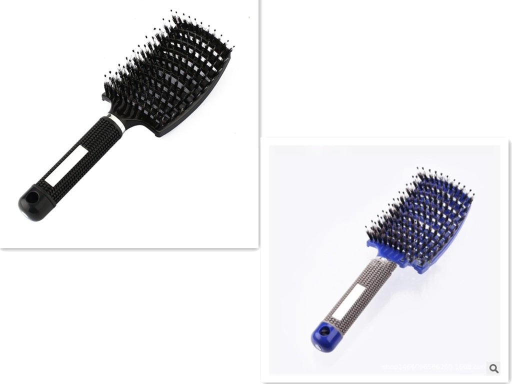 Hairbrush Anti Klit Brushy Haarborstel Women Detangler Hair Brush Bristle Nylon Scalp Massage  Teaser Hair Brush Comb null