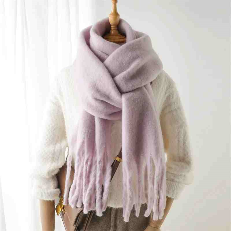 Women's Winter Scarves Cashmere Keep Warm null