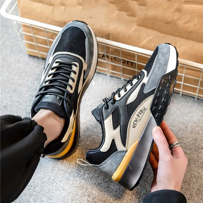 Men’s Fleece Sports Casual Cotton Shoes