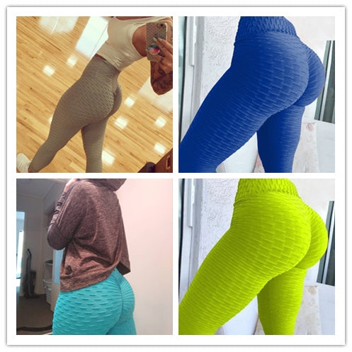 Booty Lifting Anti Cellulite Scrunch Leggings Without Pocket null