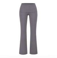 Low-rise Flared Jeans With A Turned-up Hem For A Slimming Look, Womens
