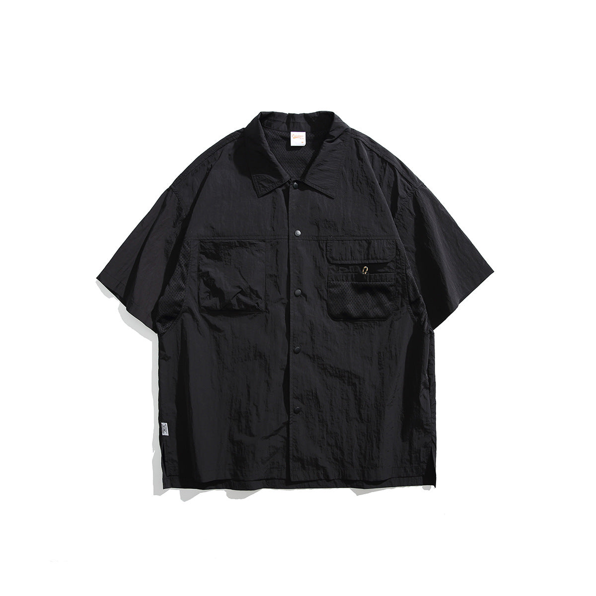 Outdoor Work Clothes Short Sleeve Shirt Men's Stitching Half Sleeve Shirt