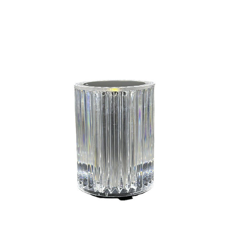 Crystal Lamp Table Lamp Atmosphere Creative Line Small Night Lamp Led Lights null