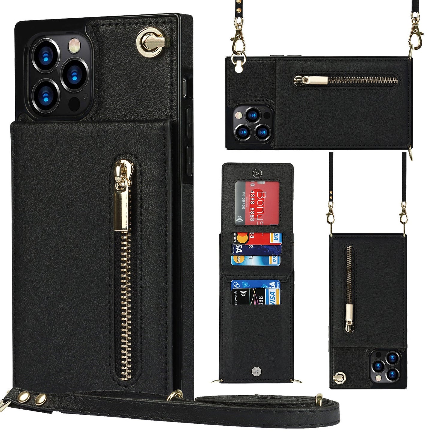 Zipper Phone Case Phone Case Crossbody null