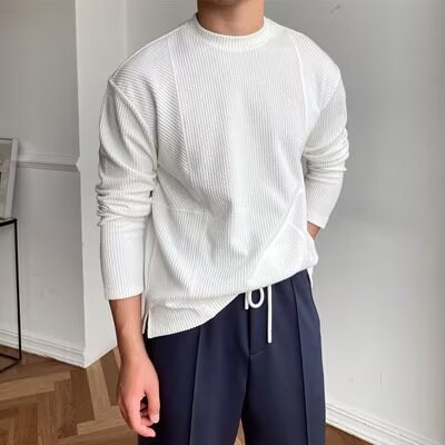 Fashion Individual Casual Popular Undershirt T-shirt Men