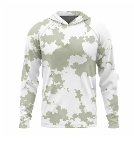 Men's Outdoor Quick-drying Lightweight Breathable Hood Long Sleeve