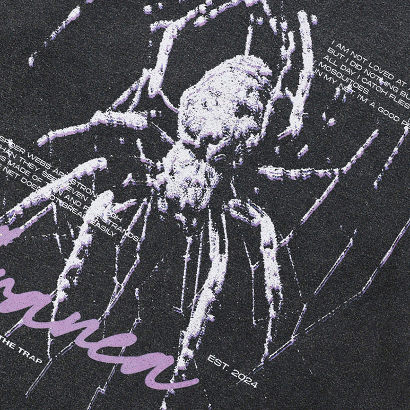 Fashion Brand Washed Old Loose T-shirt