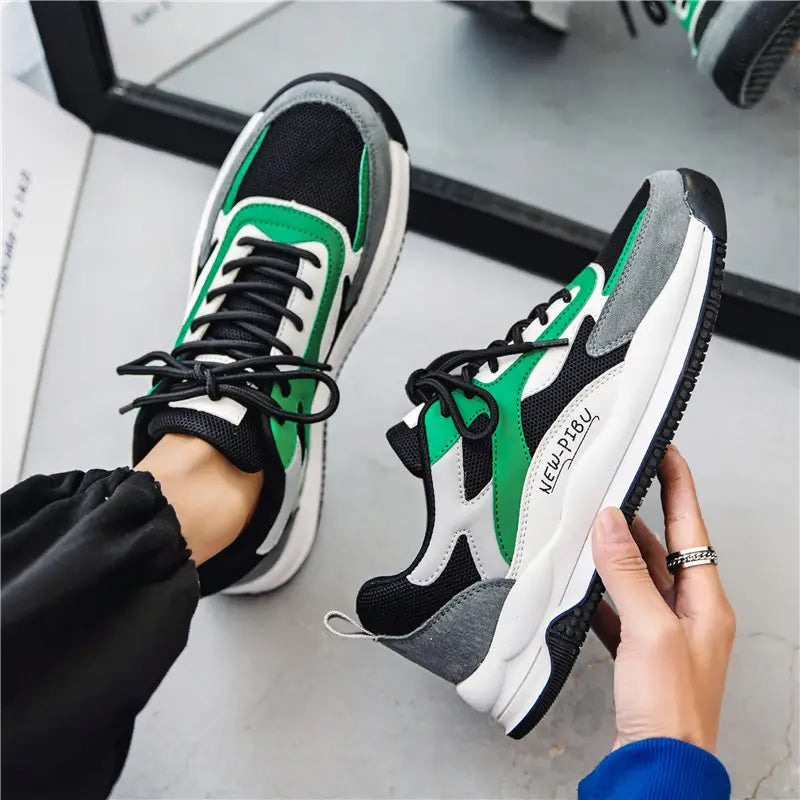 Men’s Fleece Sports Casual Cotton Shoes