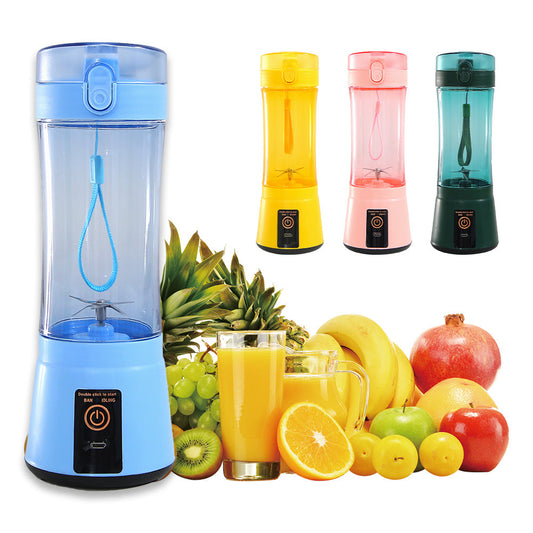 Portable Electric Fruit Juicer Wireless USB Rechargeable Mini Mixer Multifunction Summer Smoothie Blender Machine Kitchen Supplies null