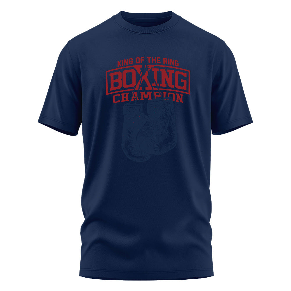 Boxing Printed T-shirt For Men And Women