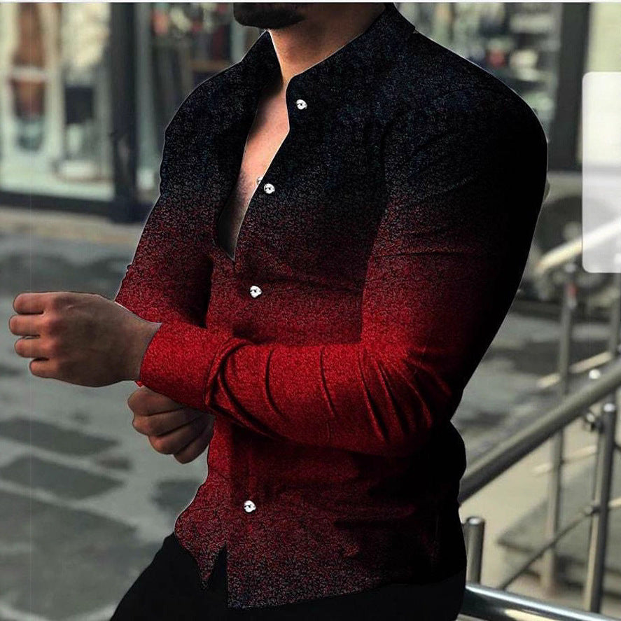 Men's Slim Fit Fashionable Cardigan Long Sleeve