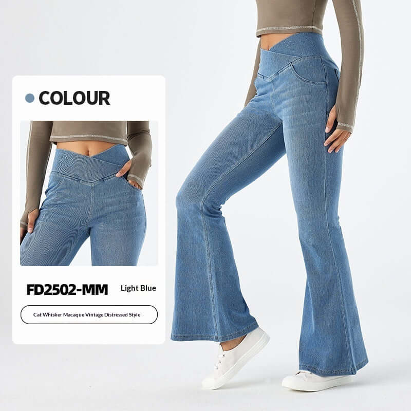 New High-elasticity Figure-flattering Fitness Casual Pants