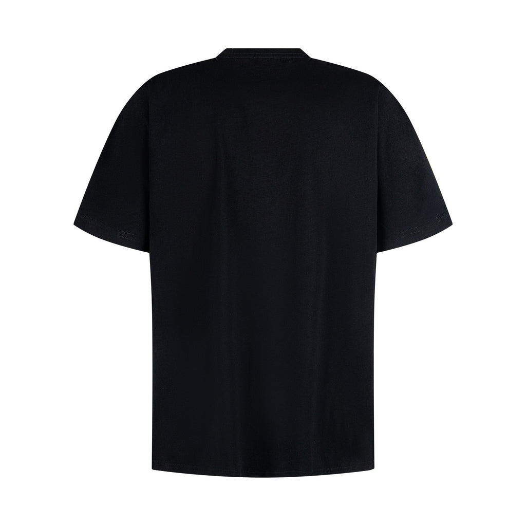 Neutral Cool Antibacterial Anti-mite Design Men's High-grade Short-sleeved T-shirt