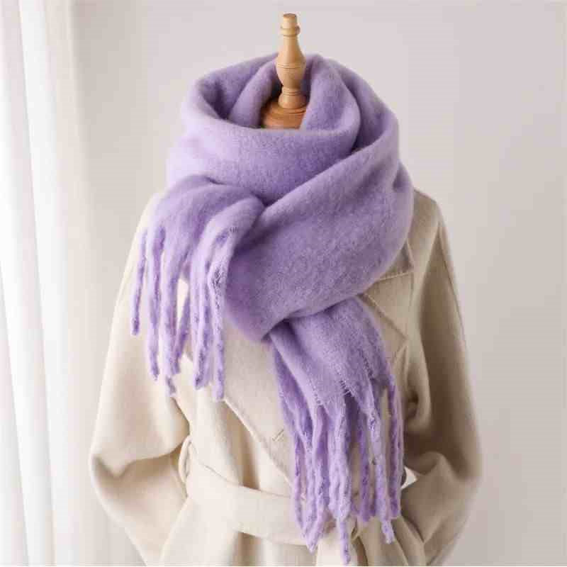 Women's Winter Scarves Cashmere Keep Warm null