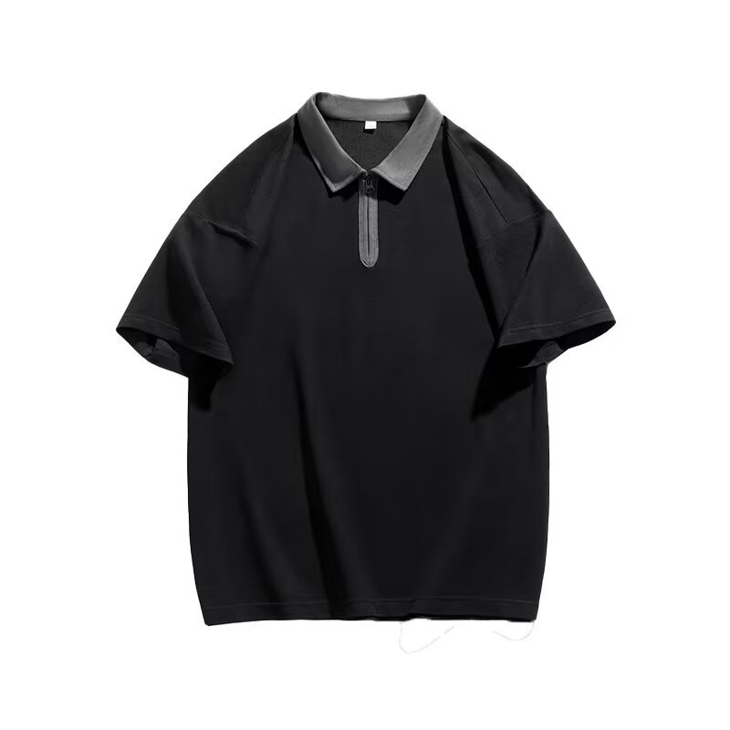 American Solid Color T-shirt Men's Casual Top