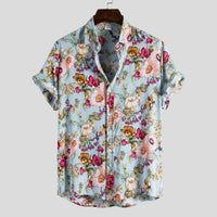 New SpringSummer Short Shirt Mens Top