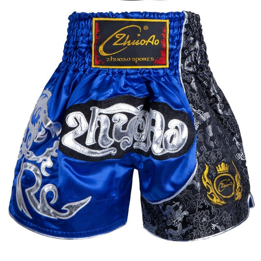 Boxing Clothes For Sanda Training Fighting Shorts Muay Thai Shorts Men And Women