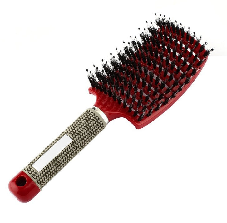 Hairbrush Anti Klit Brushy Haarborstel Women Detangler Hair Brush Bristle Nylon Scalp Massage  Teaser Hair Brush Comb null