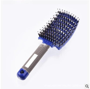 Hairbrush Anti Klit Brushy Haarborstel Women Detangler Hair Brush Bristle Nylon Scalp Massage  Teaser Hair Brush Comb null