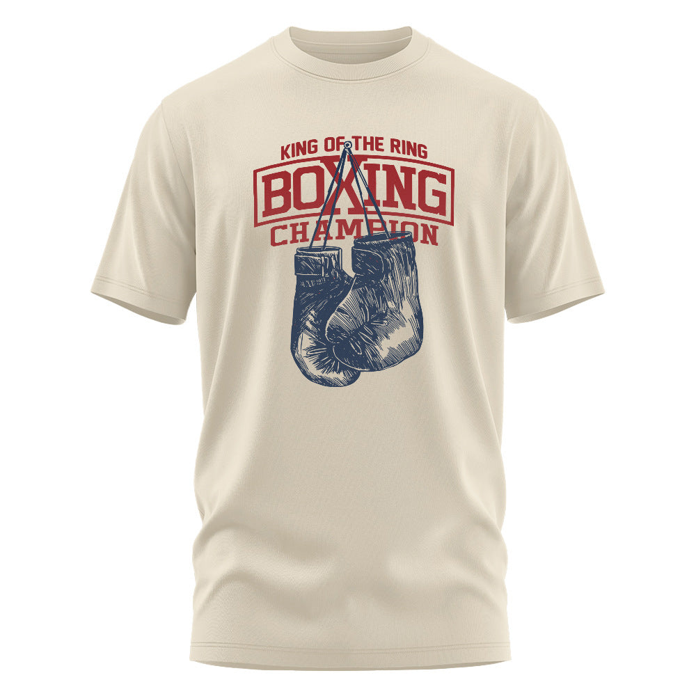 Boxing Printed T-shirt For Men And Women