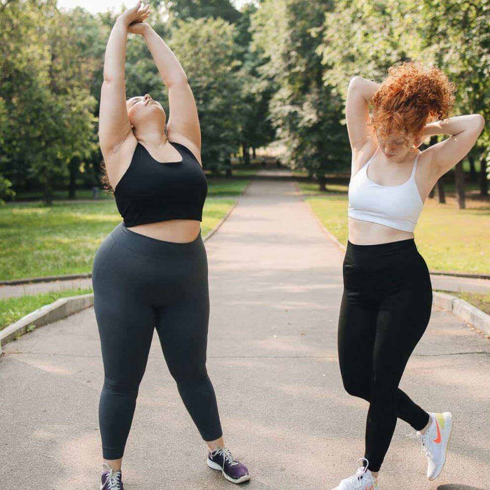 High-waisted Non-see-through Outerwear-friendly Plus-size Yoga Pants For Women