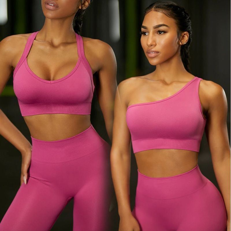 Yoga Set Vrouwen Gym Kleding Naadloze Sport Set Vrouwen Legg null