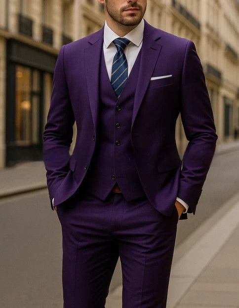 New Business Casual Men's Suit