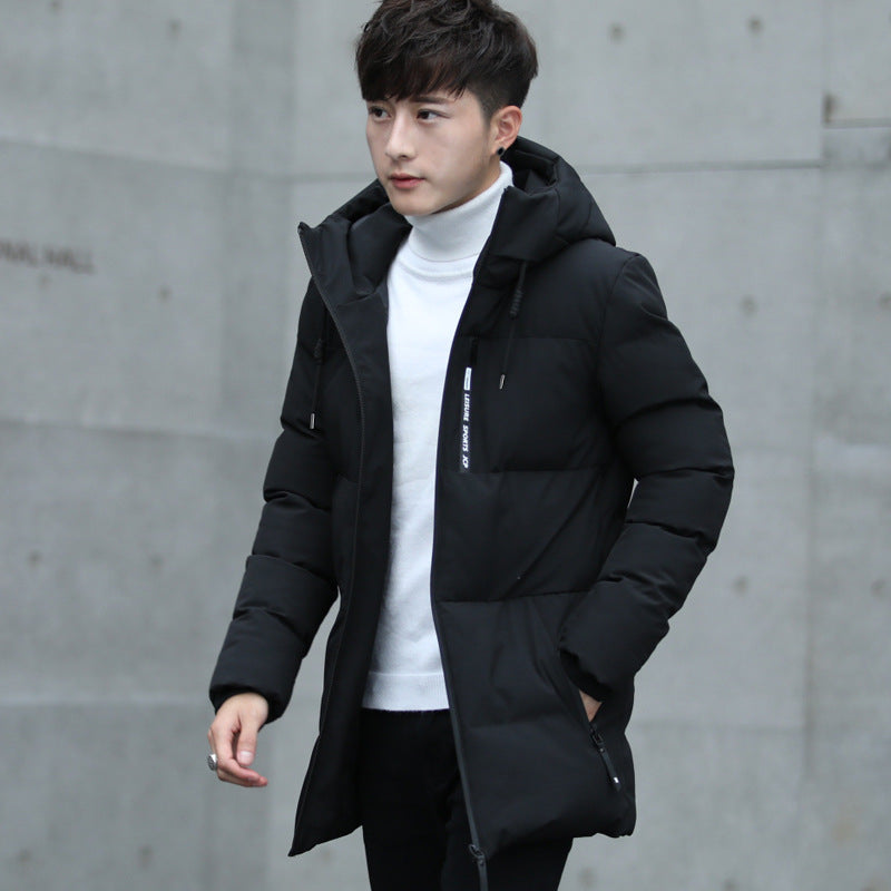Men's Fashionable Hooded Down Jacket