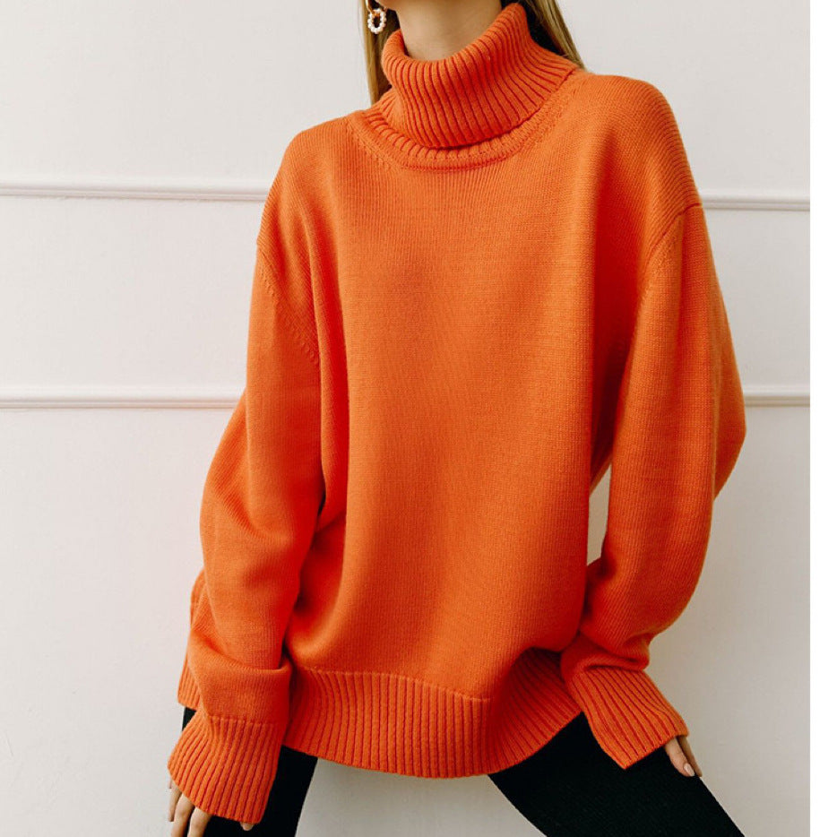 European And American Autumn And Winter Loose Knitwear All-match Classic Sweater null