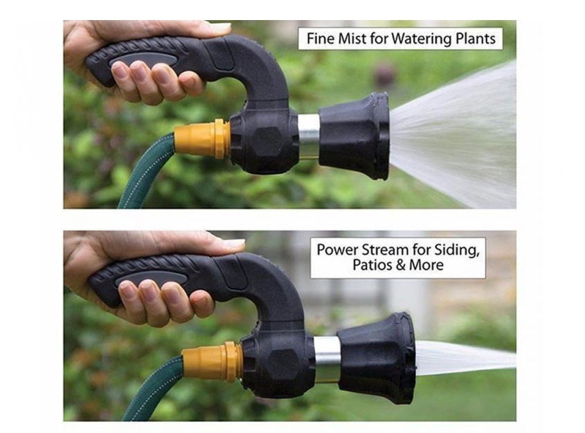 Mighty Power Hose Blaster Nozzle Lawn Garden Car Washing null