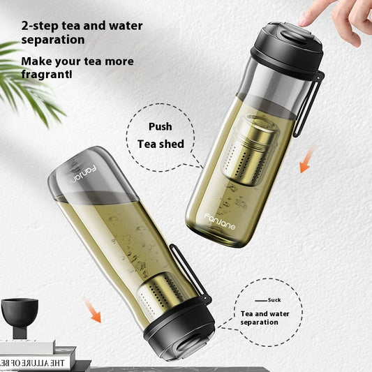 Magnetic Bubble Tea Cup Separates From Tea Water Kitchen Gadgets null