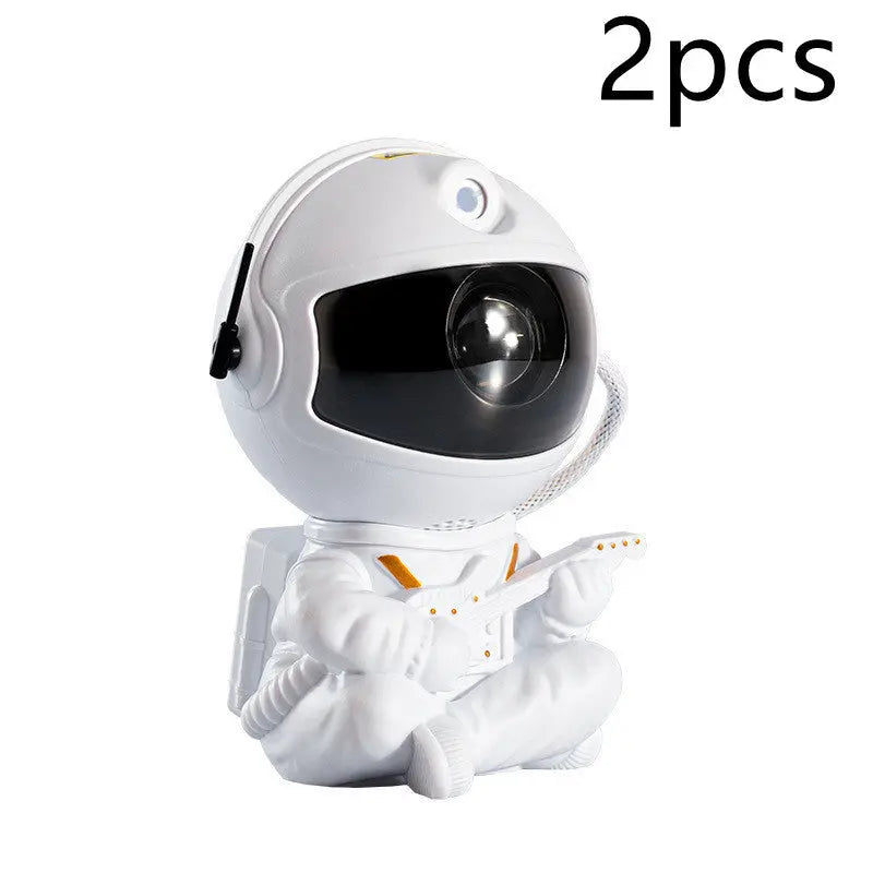 Mini Version Of Astronaut Star Projection Lamp Creative Gift Atmosphere Decorative Lamp Colorful Flowing Starry Night Light null