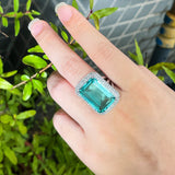 New Creative Rectangular Geometric Ring
