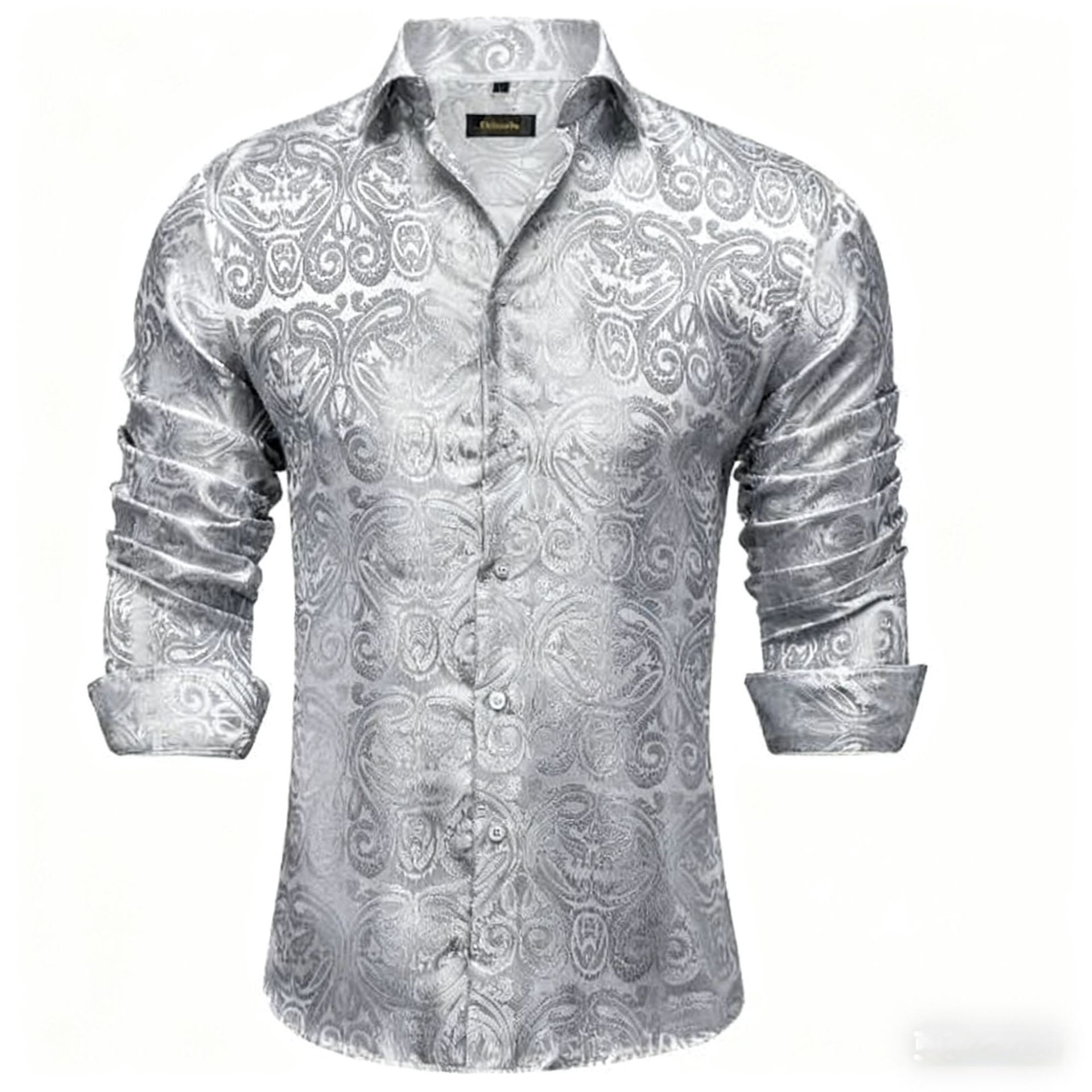 Stylish Lapel, Loose-fitting Casual Sports Button-up Shirt For Men