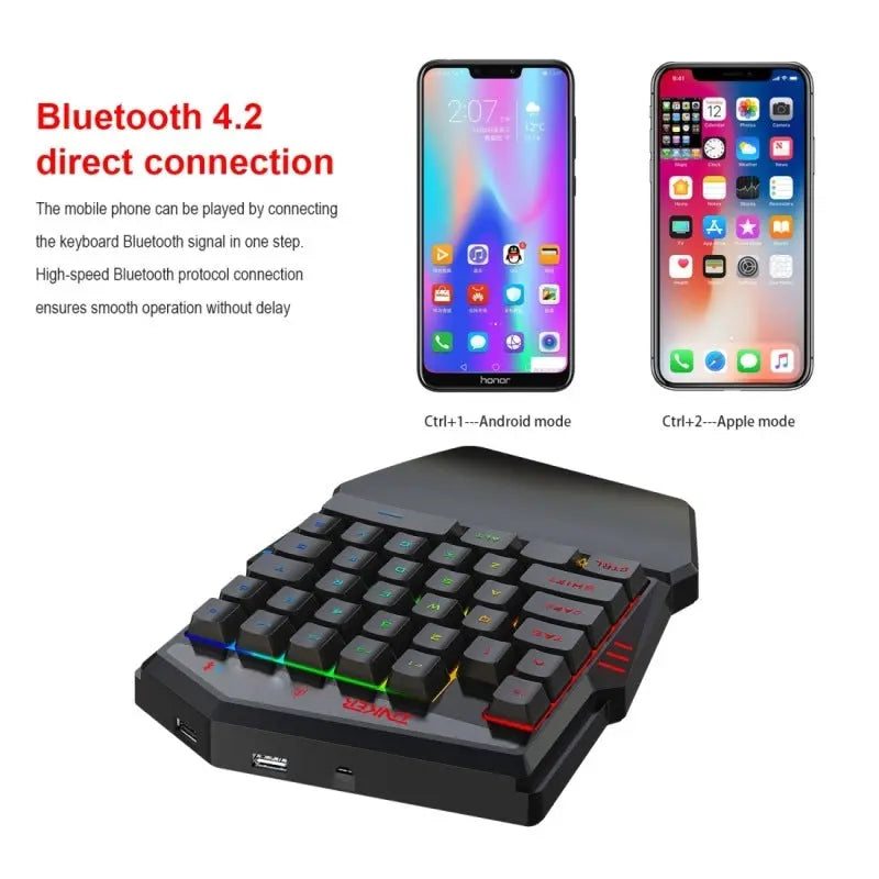 Gaming Keyboard Throne One Mouse Set null