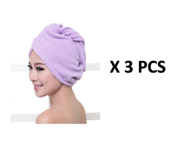 Women's Hair Dryer Cap, Absorbent Dry Hair Towel null