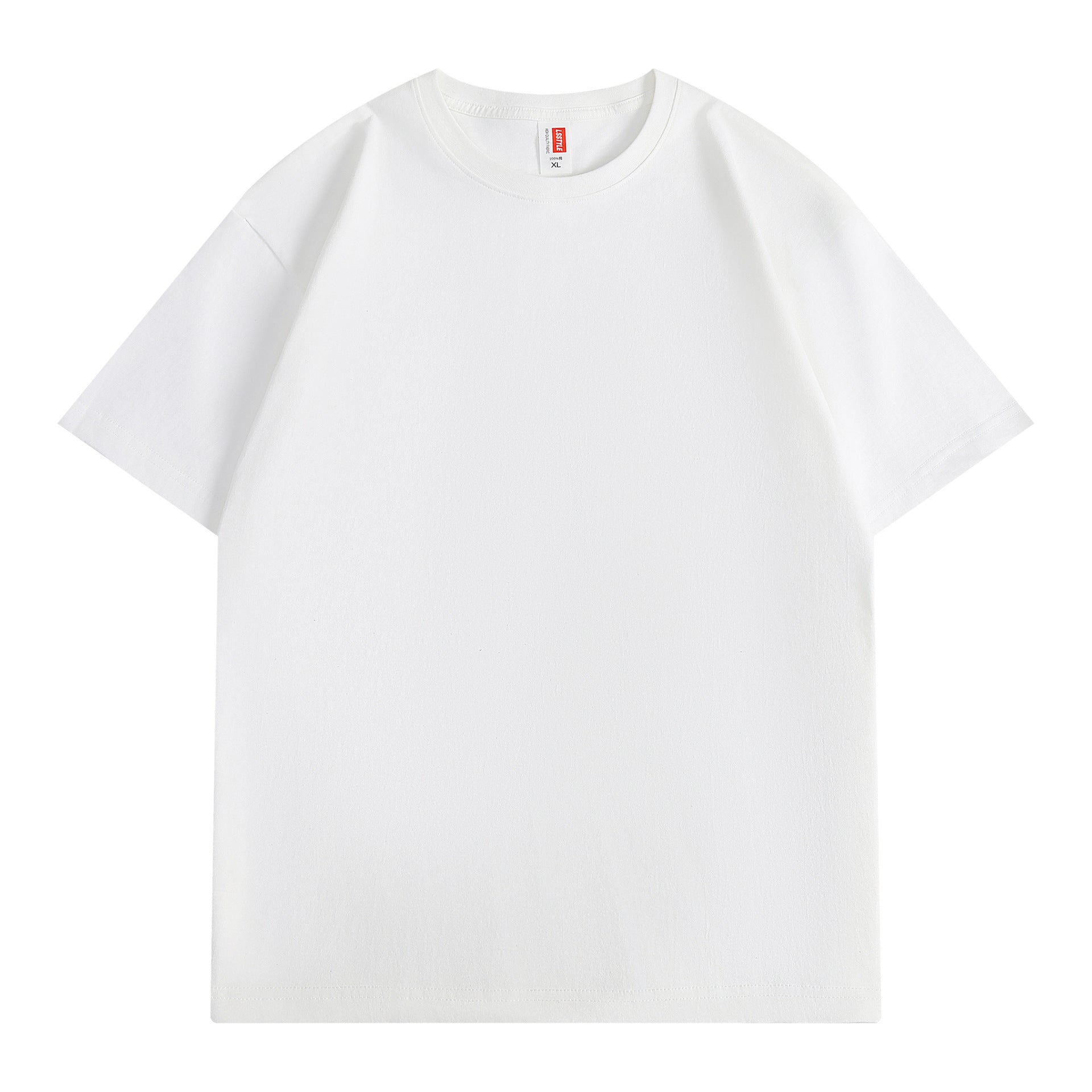 Cotton Round Neck 220g Overalls Short-sleeved Shirt