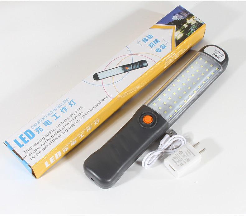 Multifunctional Machine Tool Maintenance Work Light Led Strong Light Magnetic Handheld Camping Lamp null