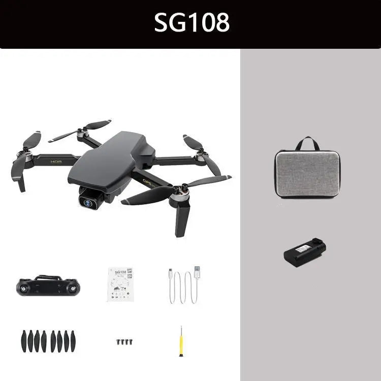 Folding Four-axis 4K High-definition Aerial Drone Remote Control null