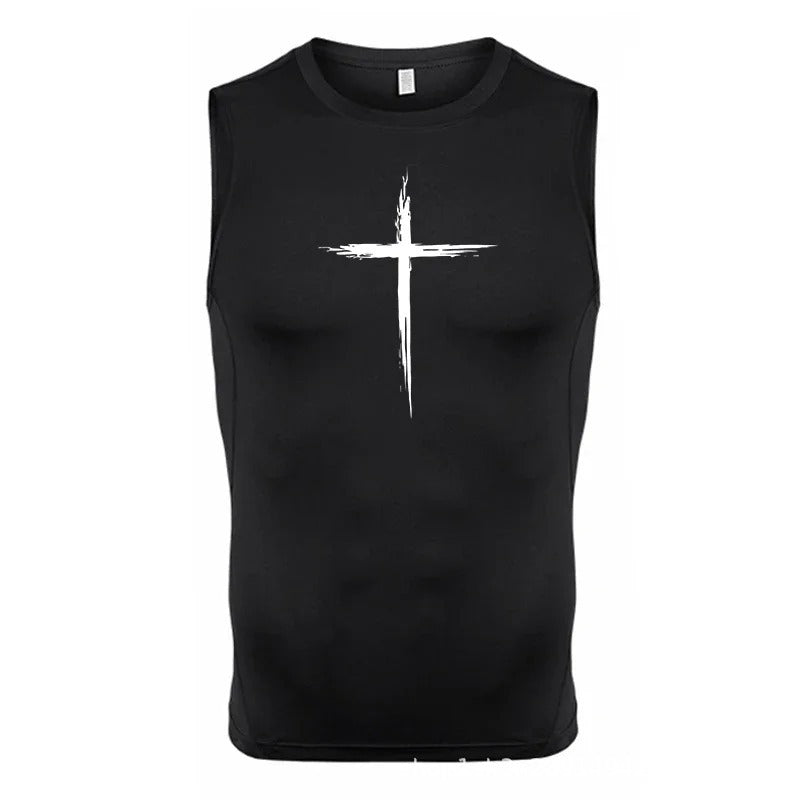 Fashion Men's Summer Breathable Training Sports Vest