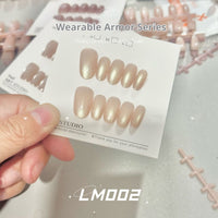 Micro perle de verre œil de chat vert clair pur Envie de porter une armure