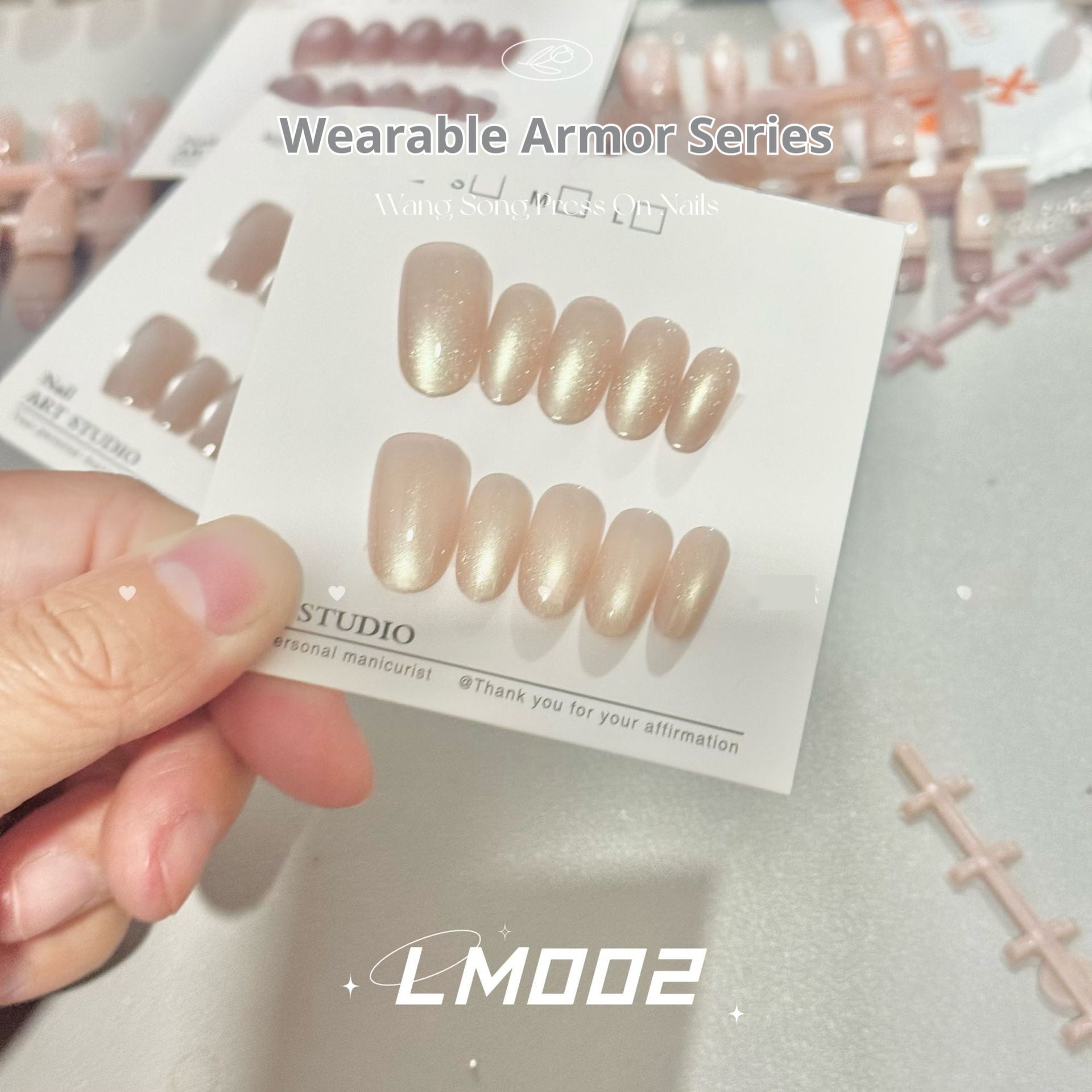 Light Green Cat's Eye Micro Glass Bead Pure Want To Wear Armor