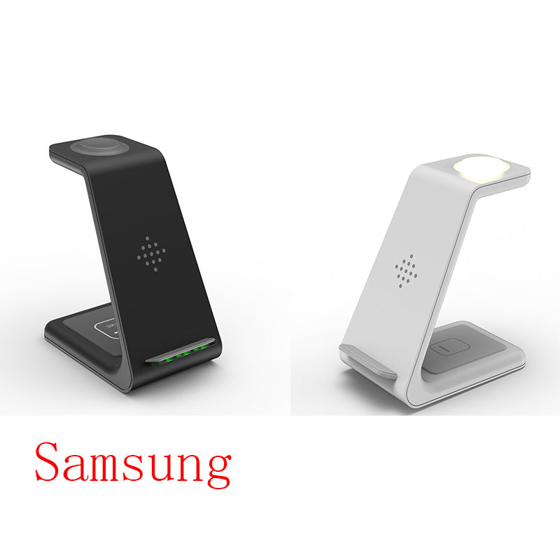 3 In 1 Fast Charging Station Wireless Charger Stand Wireless Quick Charge Dock For Phone Holder null