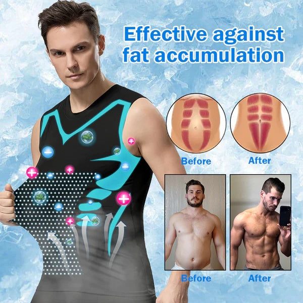 Men's Exercise Workout Quick-drying Breathable Slim Fit Tight Stretch Vest null