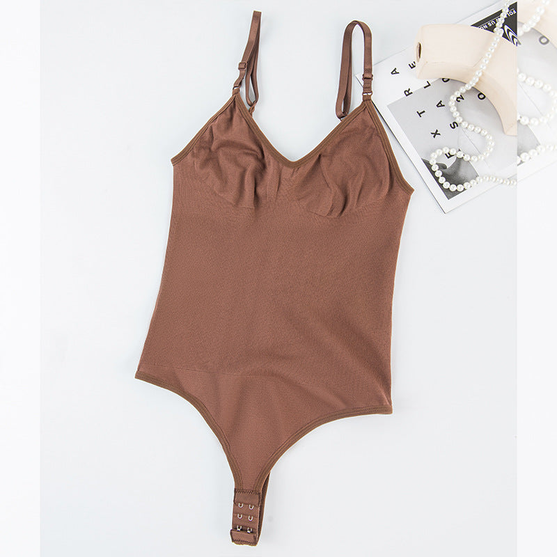 One Piece Belly Contraction Hip Lifting Sling Shapewear